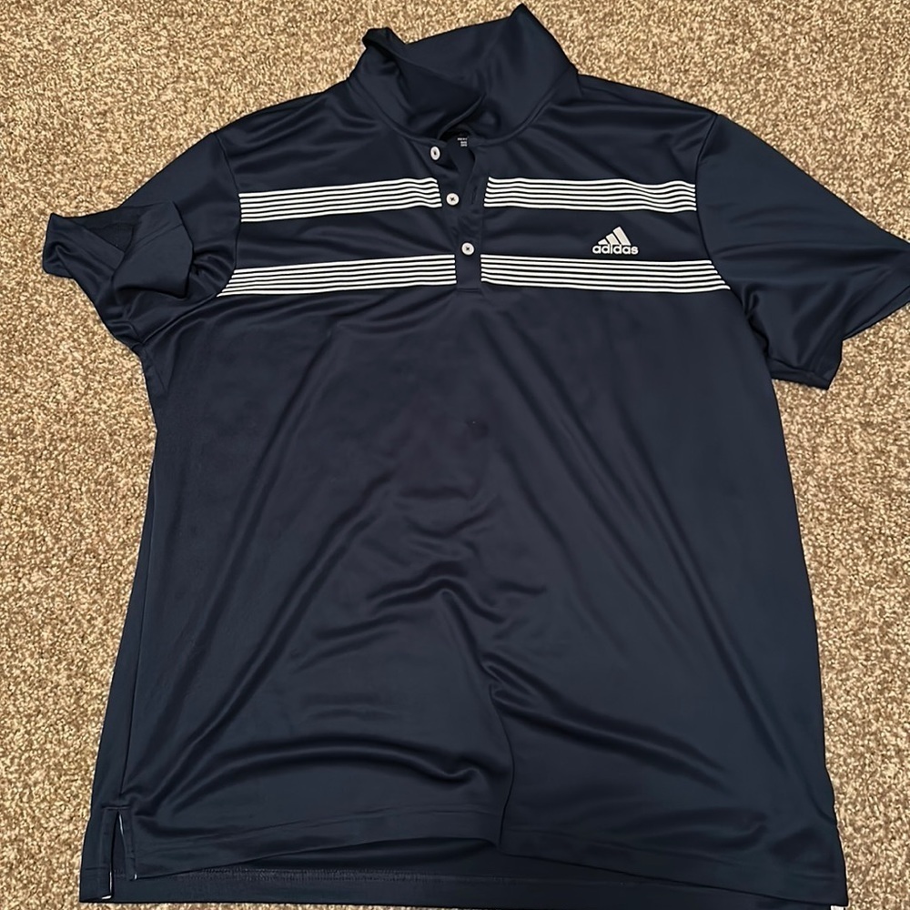 Adidas Golf Men’s Polo Sz XL Navy